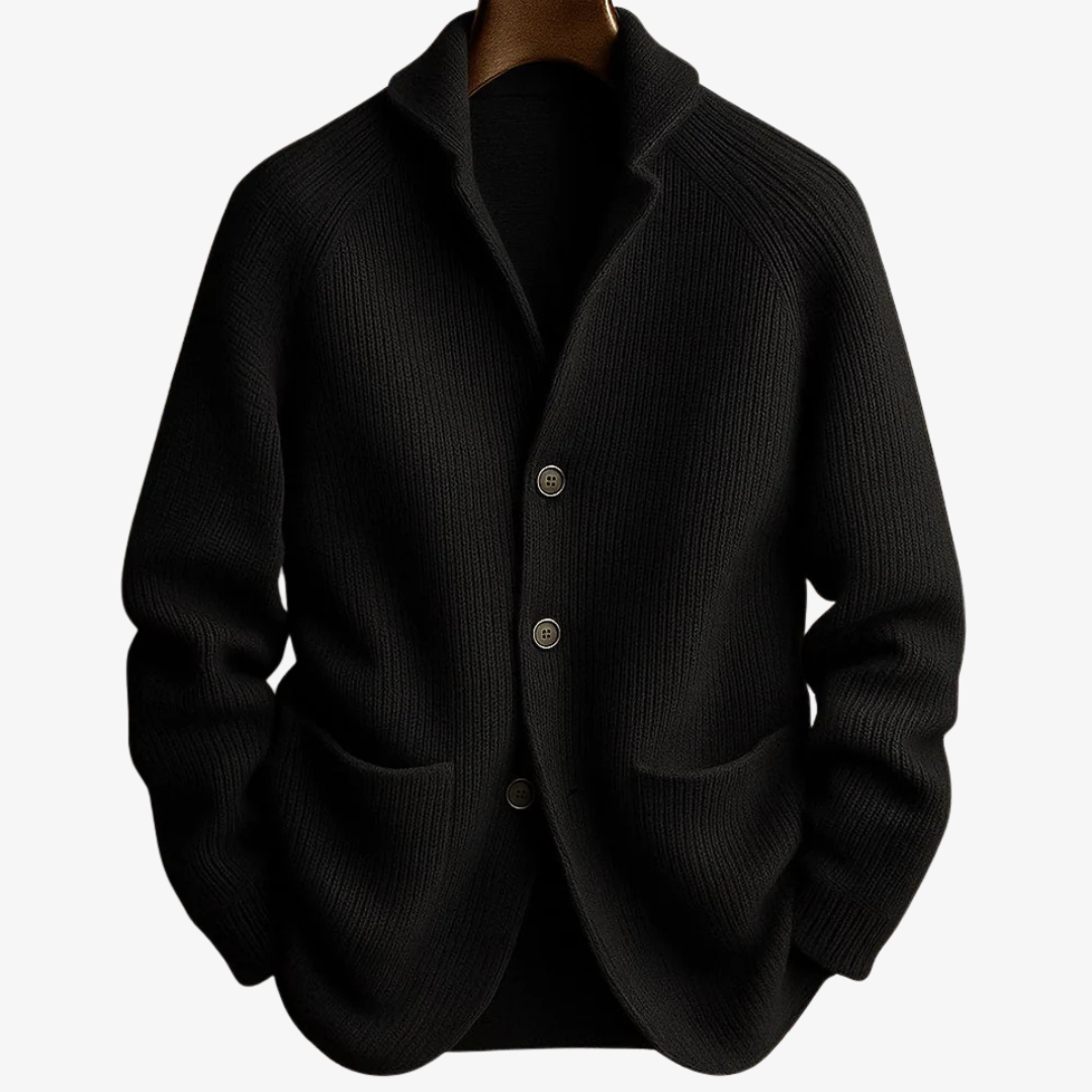 Men’s Modern-Fit Button-Up Cardigan