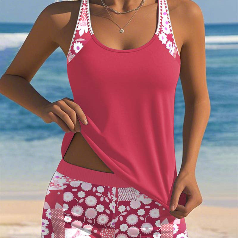 Floral Print Tankini for Women