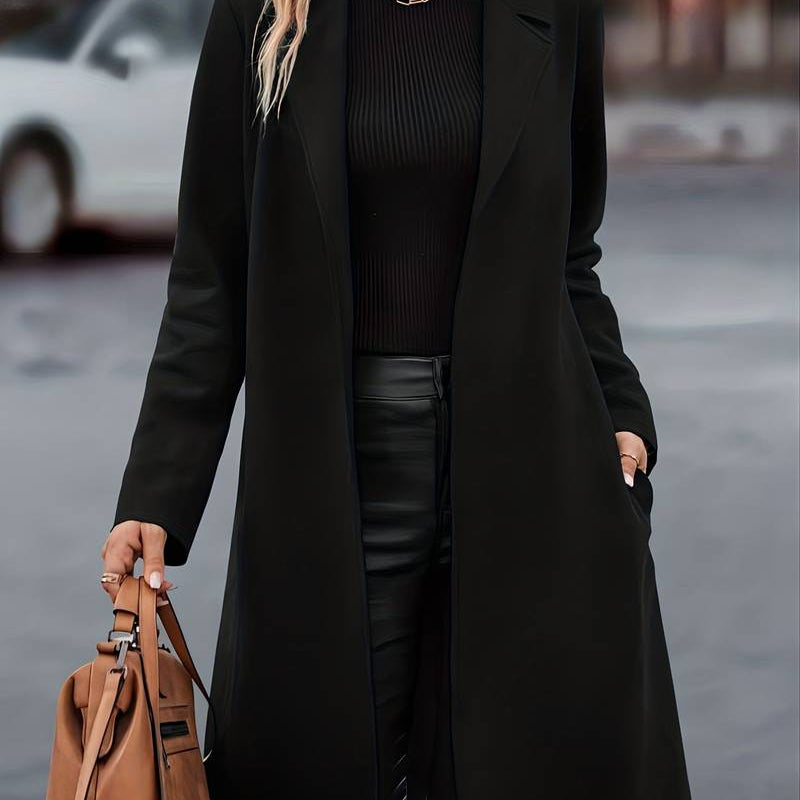 Chaqueta Larga Elegante para Mujeres