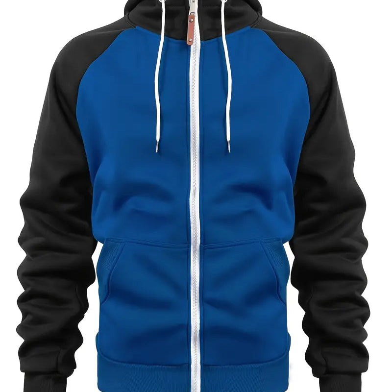 Men’s Casual and Comfortable Zip-Up Hoodie