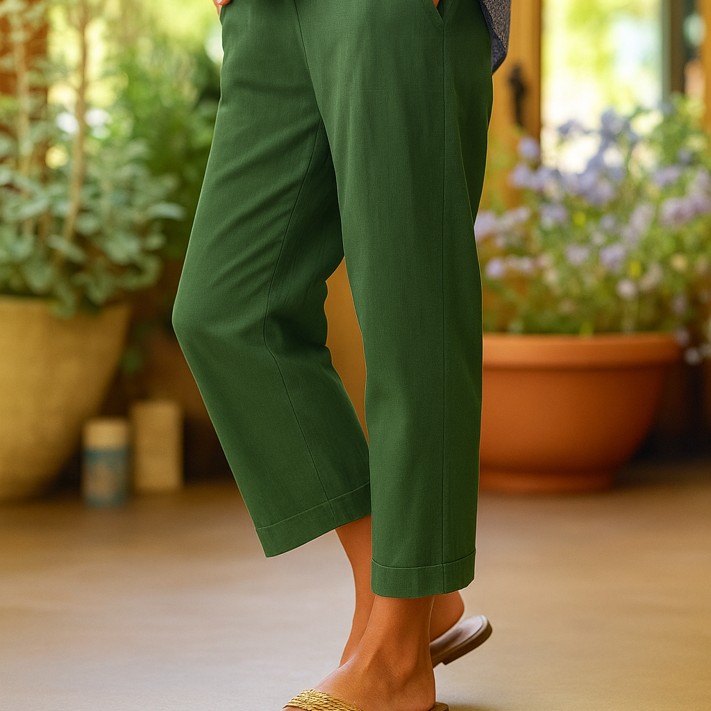 Pantalón corto casual con cintura elástica cómoda