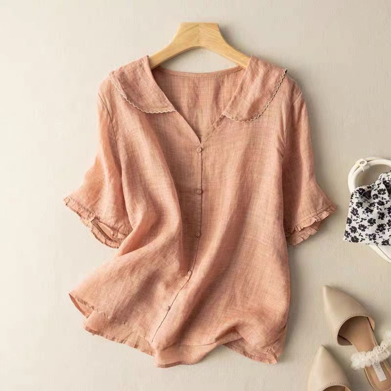 Chemisier Vintage Femme Élégant à Boutons
