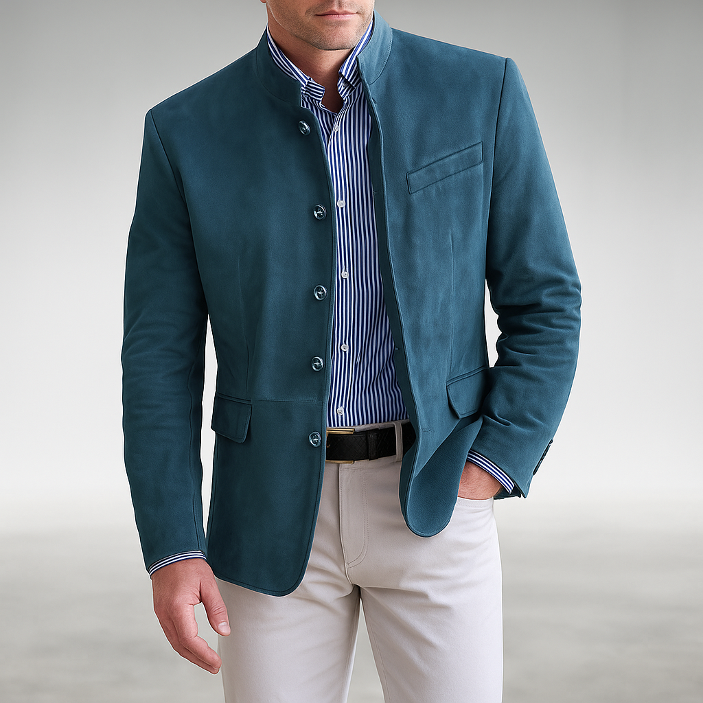 Casual button-up cardigan for men