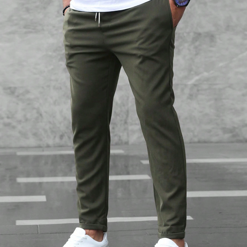 Men’s Jogger Pants with Drawstring Waist