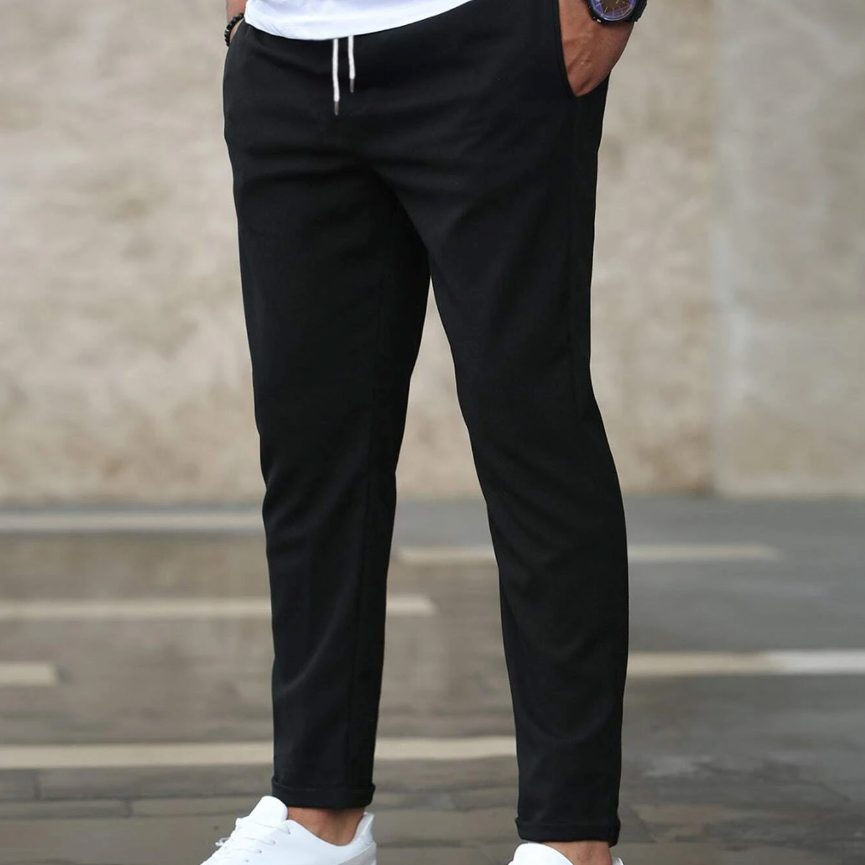 Men’s Jogger Pants with Drawstring Waist