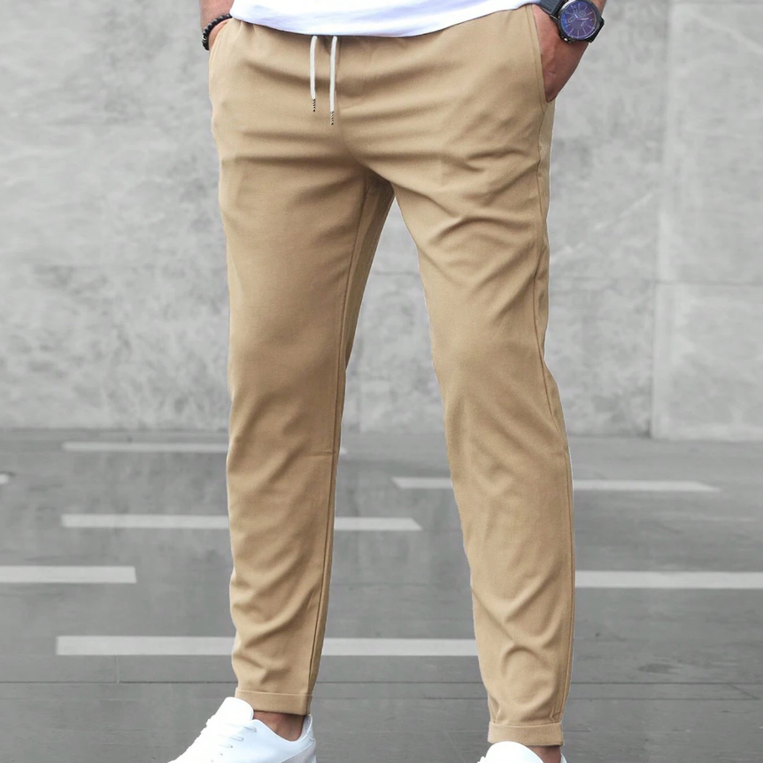 Men’s Jogger Pants with Drawstring Waist