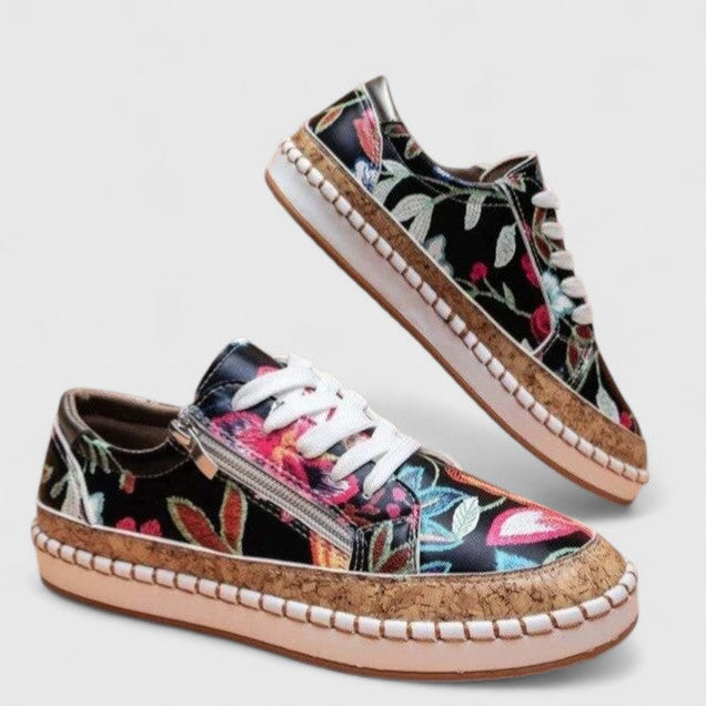 Floral Women’s Platform Sneakers