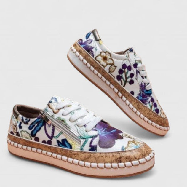 Floral Women’s Platform Sneakers