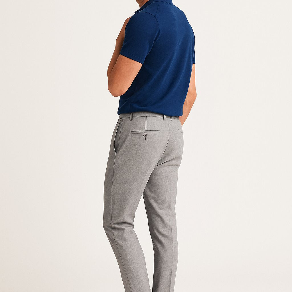Elegant Modern Slim-Fit Men's Chino Pants