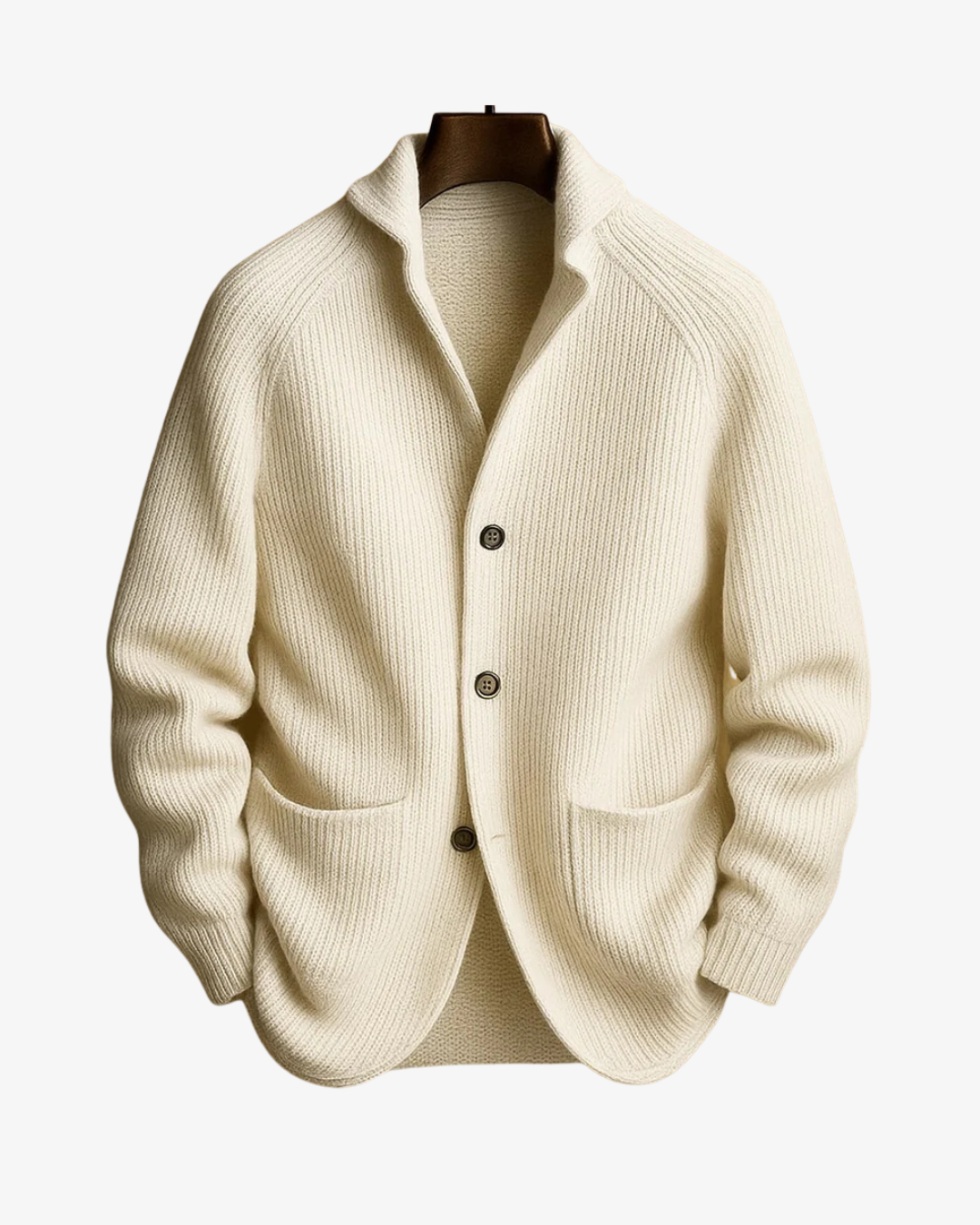 Men’s Modern-Fit Button-Up Cardigan