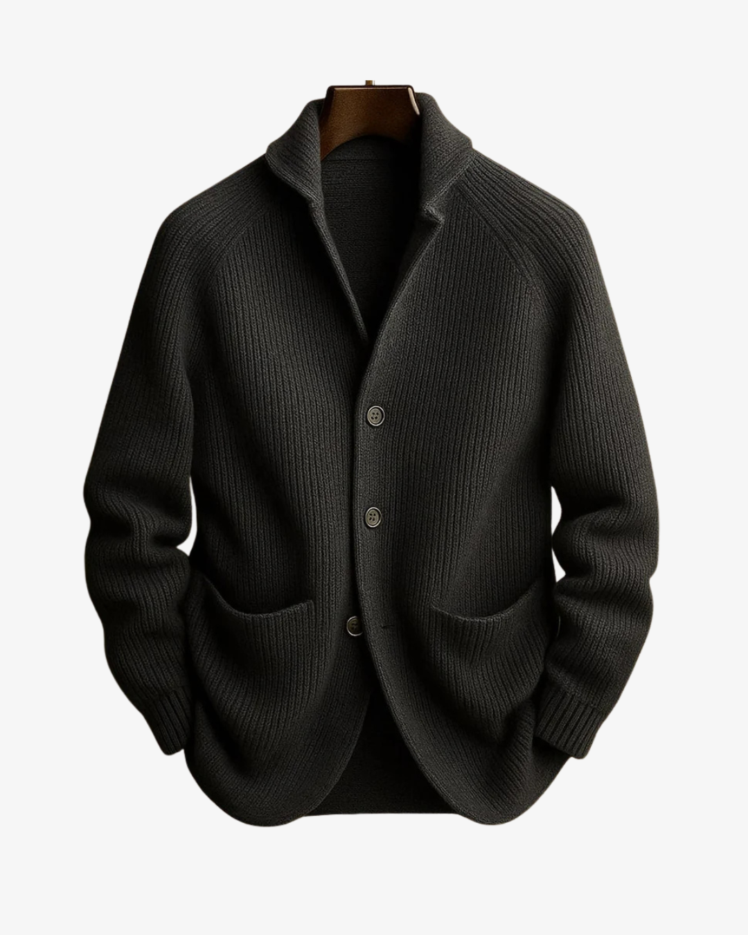 Men’s Modern-Fit Button-Up Cardigan