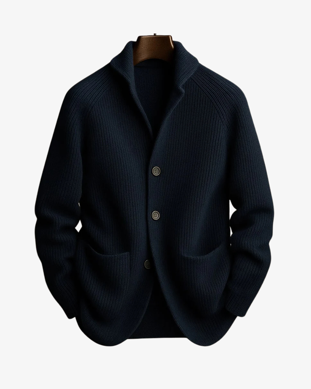 Men’s Modern-Fit Button-Up Cardigan
