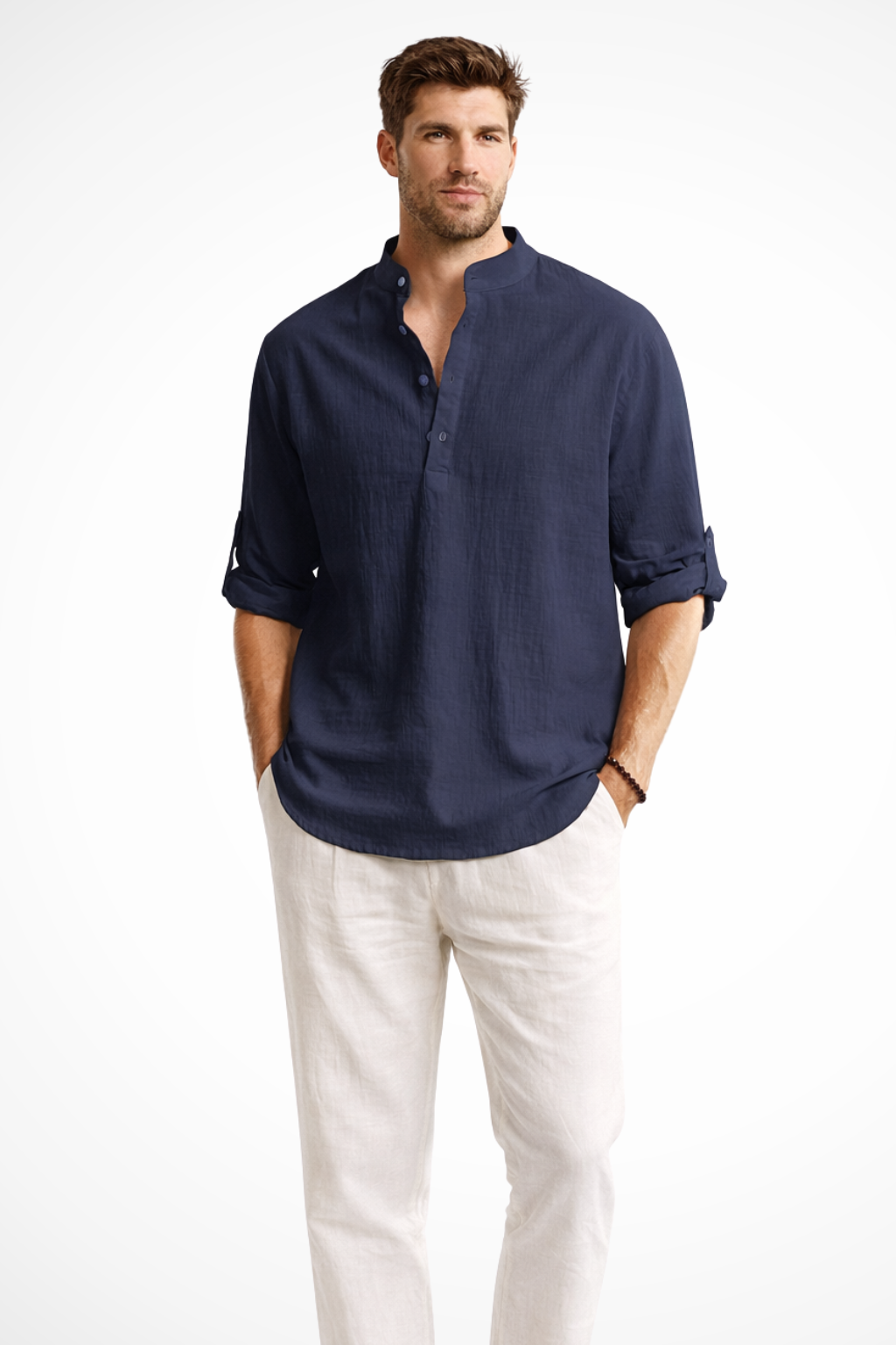 Men's Lightweight Linen Shirt