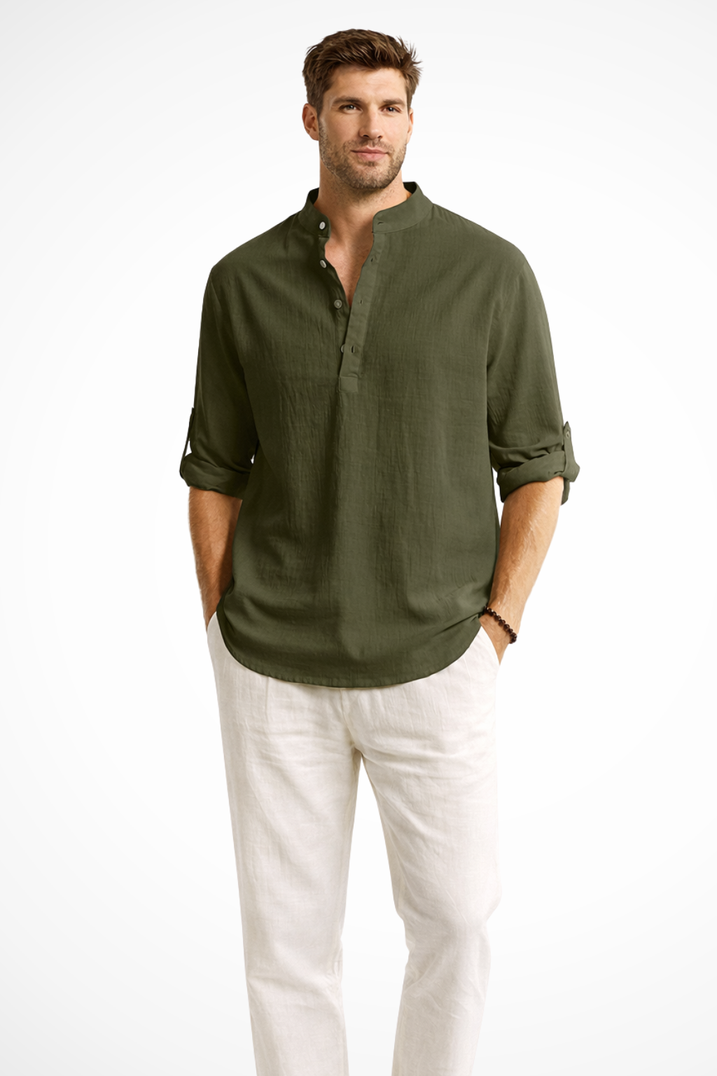 Men's Lightweight Linen Shirt