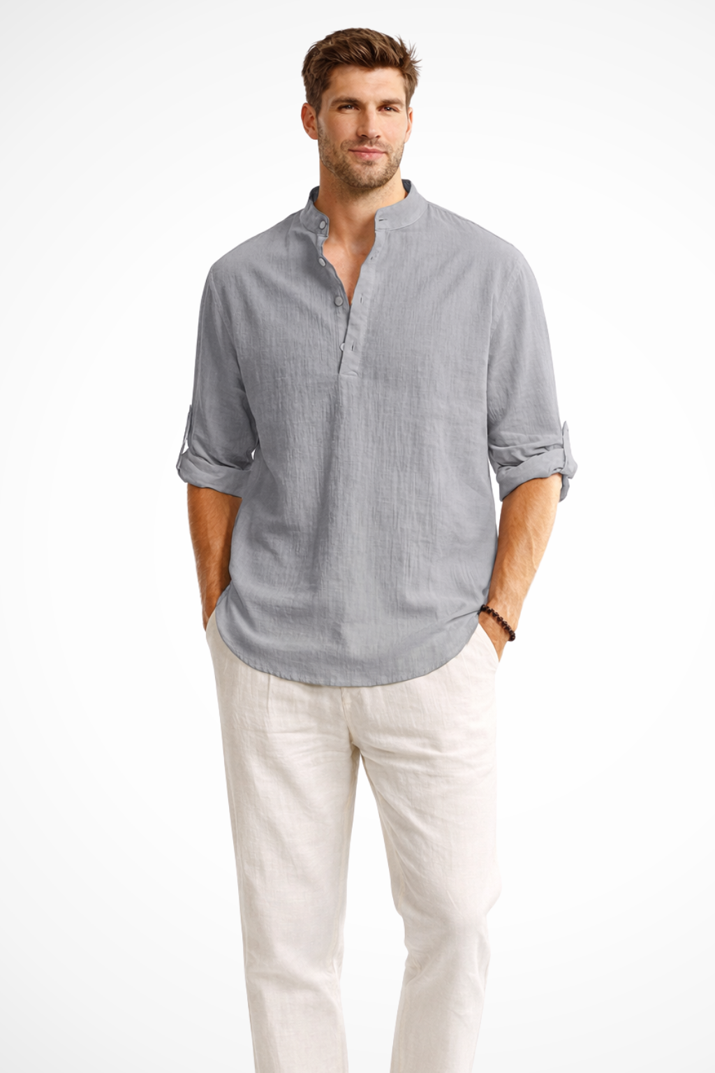 Men's Lightweight Linen Shirt