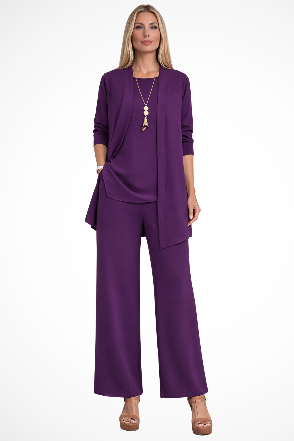 Women's Set Tunic and Pants 3 Pieces
