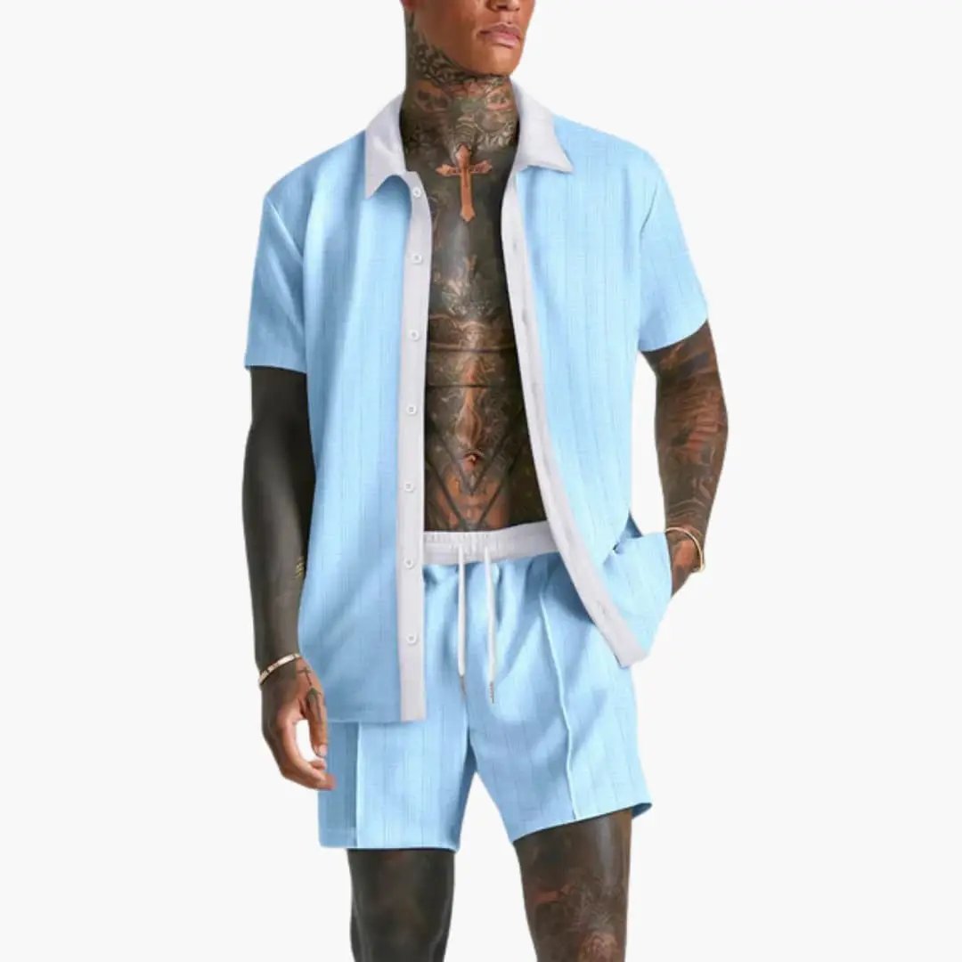 Ensemble Estival Homme Décontracté et Moderne