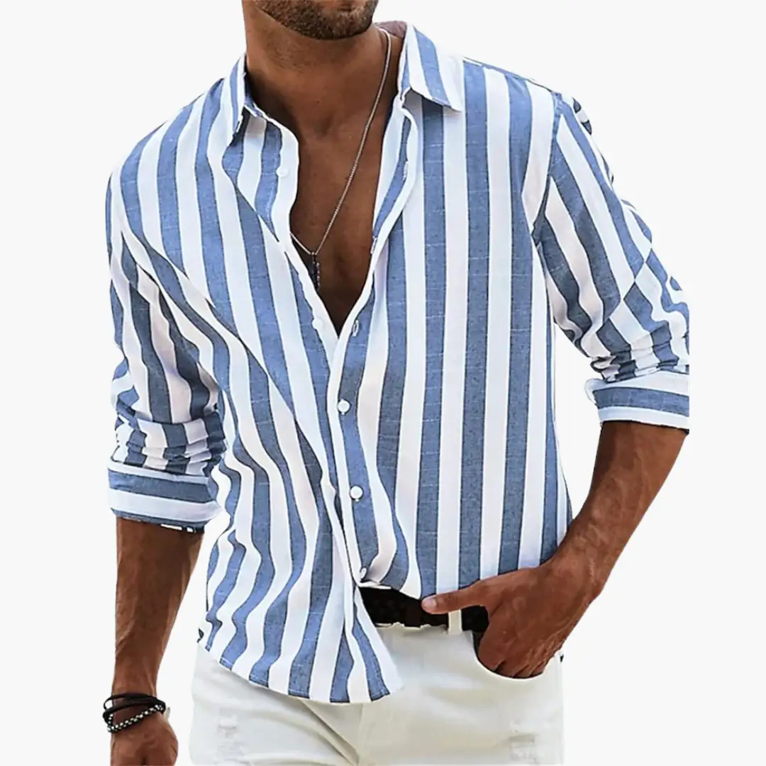 Casual Striped Shirt for Men