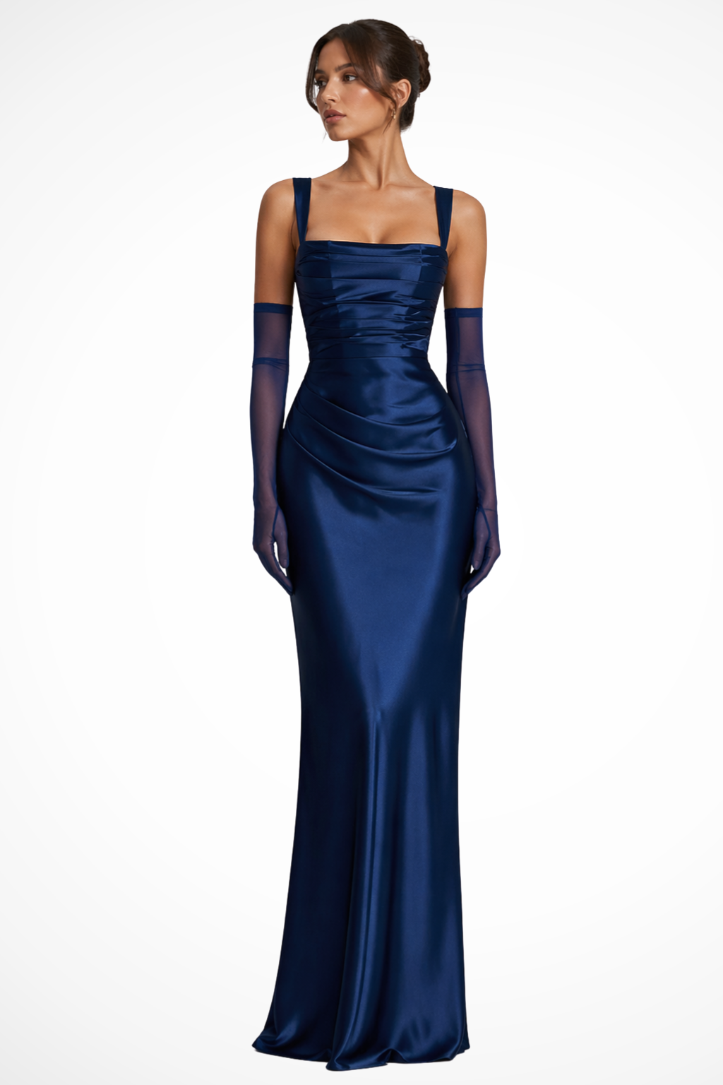 Robe Longue Élégante Sirène pour Femme