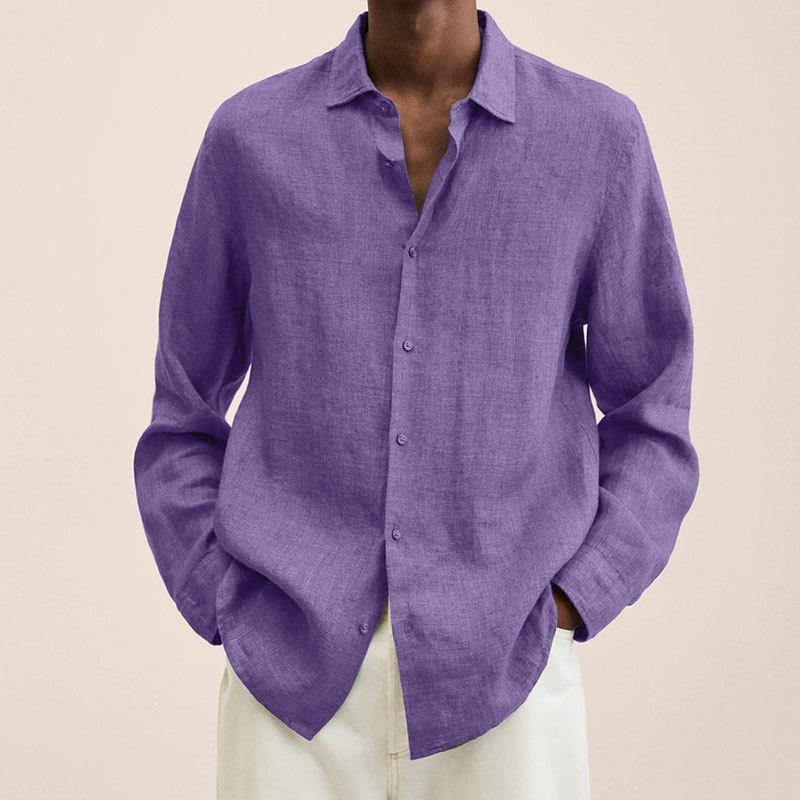 Men's casual long-sleeve shirt