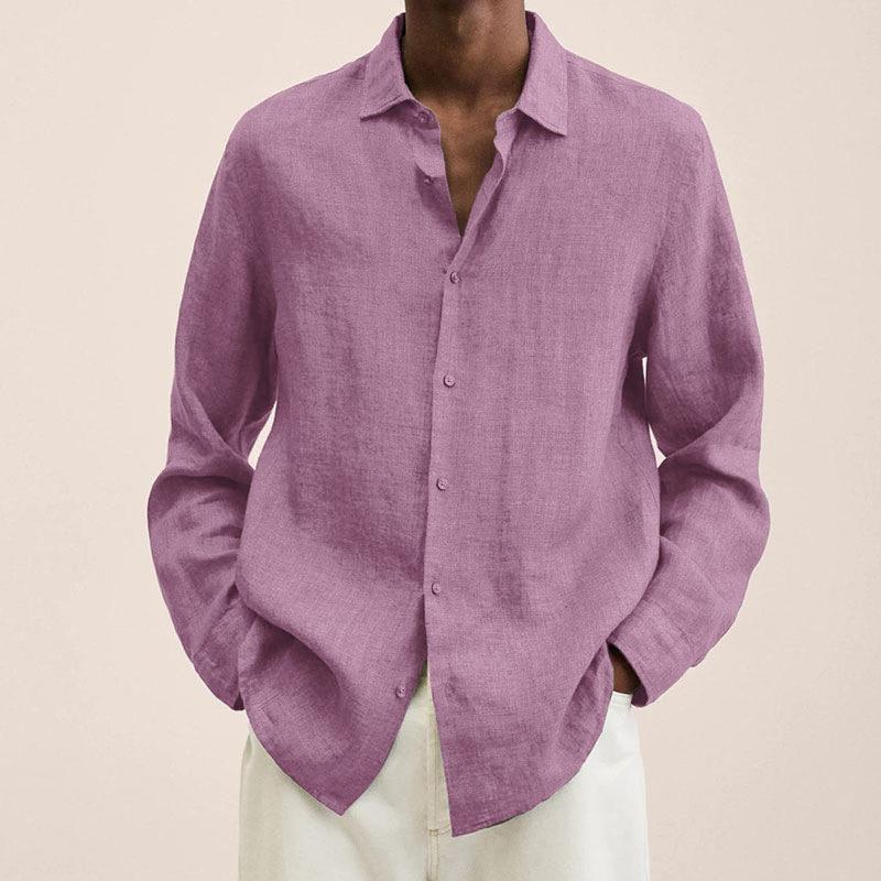 Men's casual long-sleeve shirt