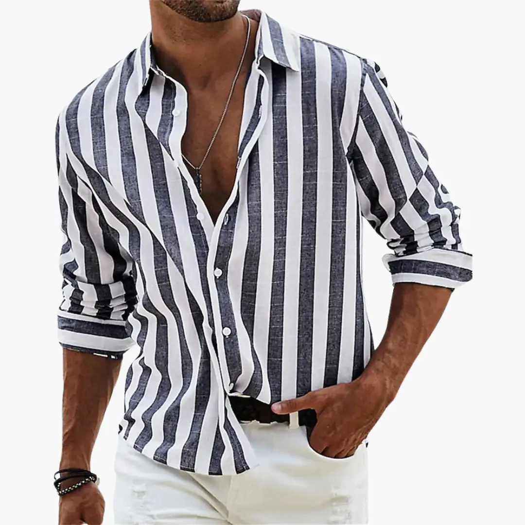 Casual Striped Shirt for Men