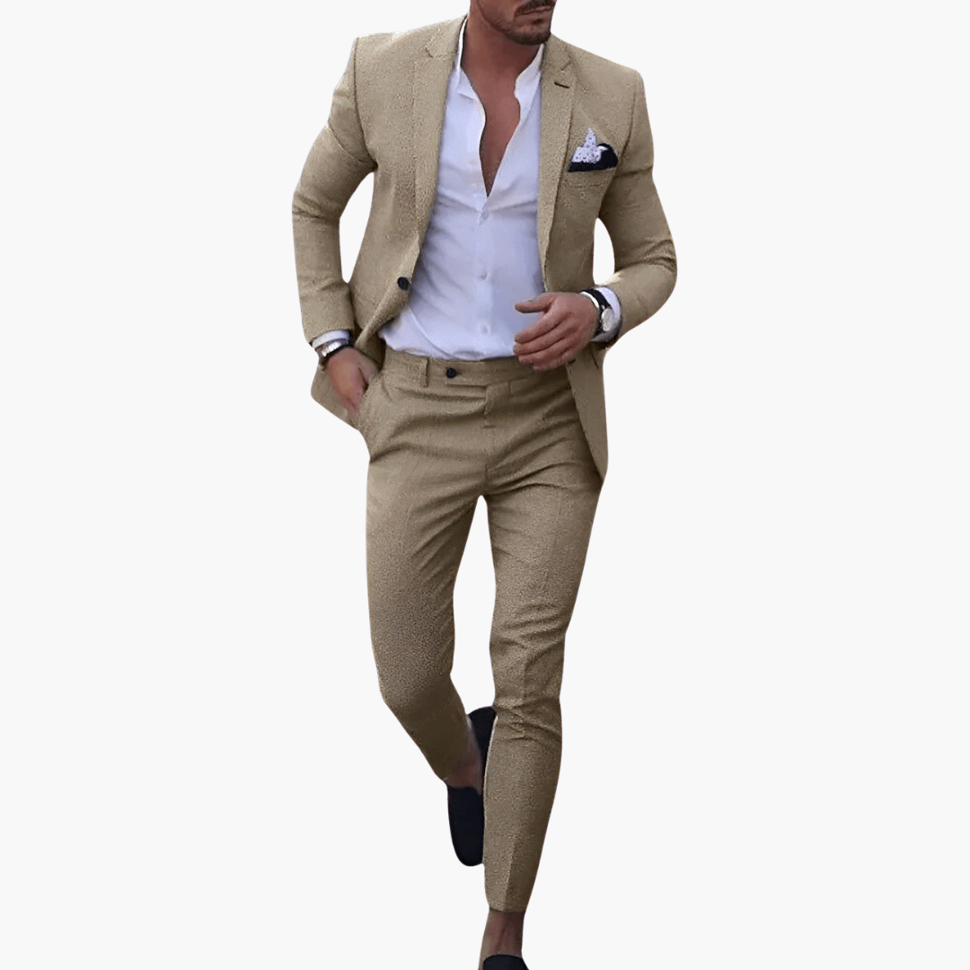 Costume Homme Business Blazer et Pantalon Assortis