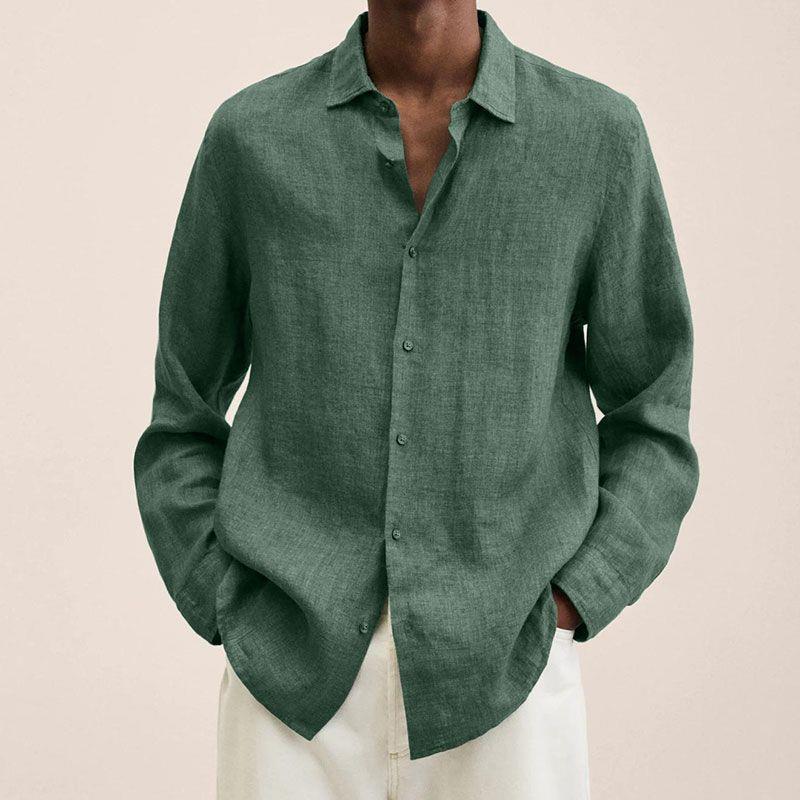 Men's casual long-sleeve shirt