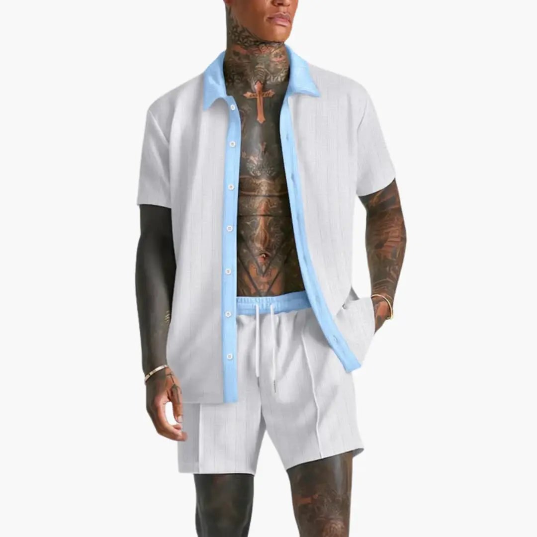 Ensemble Estival Homme Décontracté et Moderne