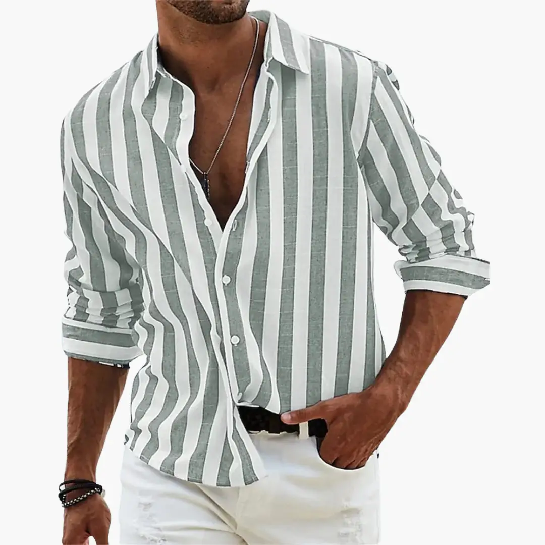 Casual Striped Shirt for Men