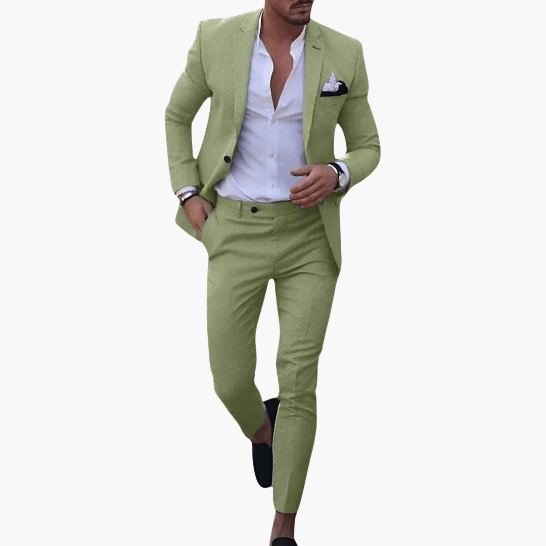 Costume Homme Business Blazer et Pantalon Assortis