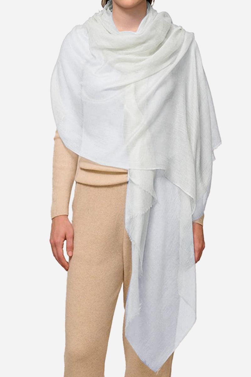 Chal envolvente suave y transparente de gran tamaño para mujer