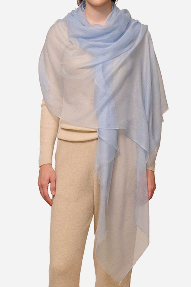 Chal envolvente suave y transparente de gran tamaño para mujer