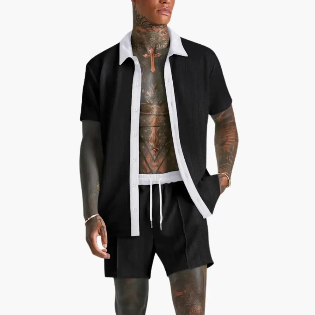 Ensemble Estival Homme Décontracté et Moderne