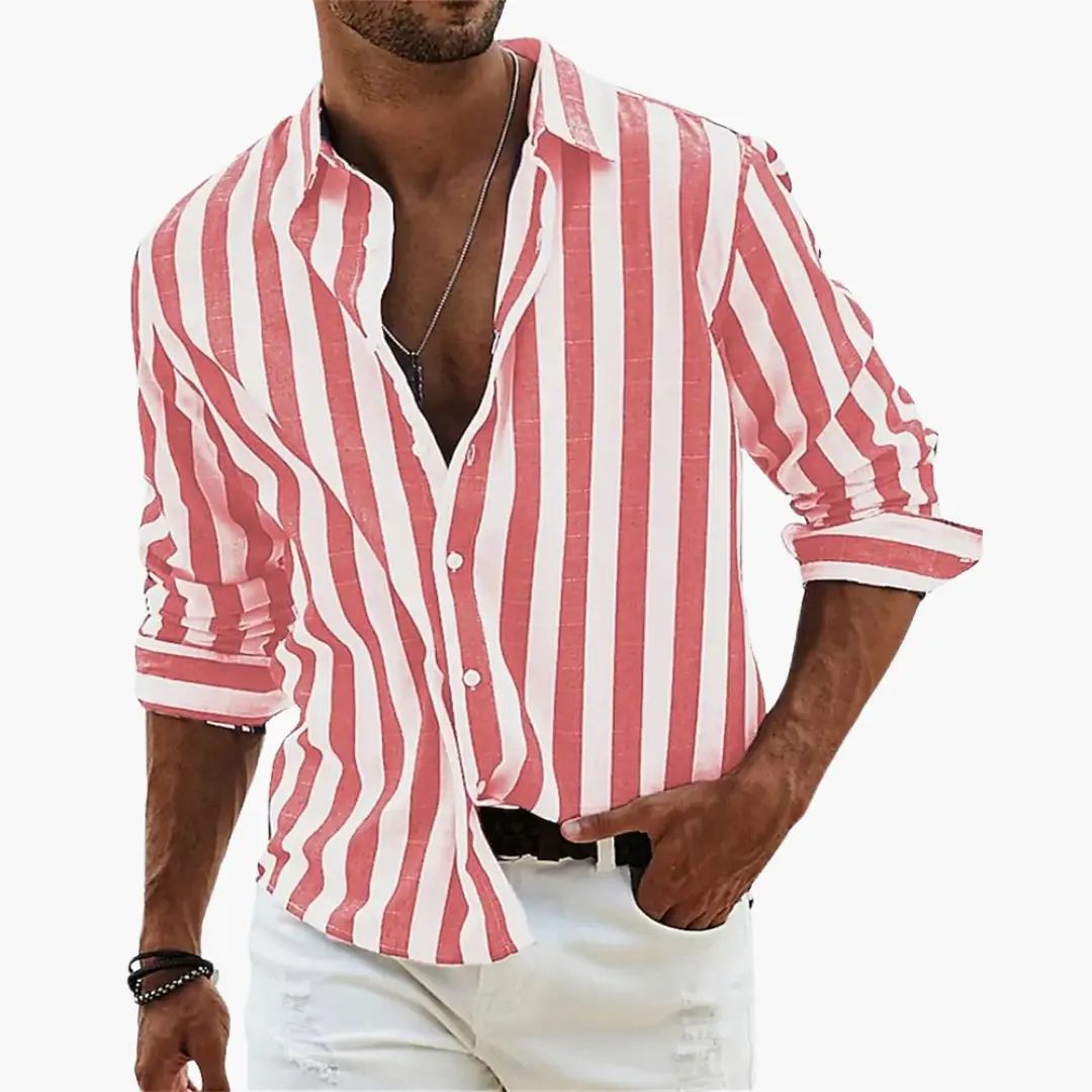 Casual Striped Shirt for Men