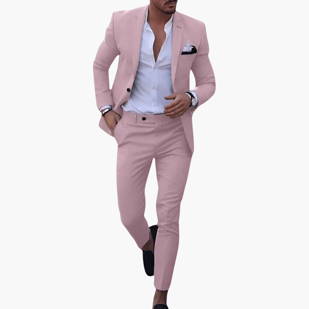 Costume Homme Business Blazer et Pantalon Assortis