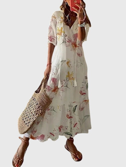 Amalia | Robe d'été bohème vintage
