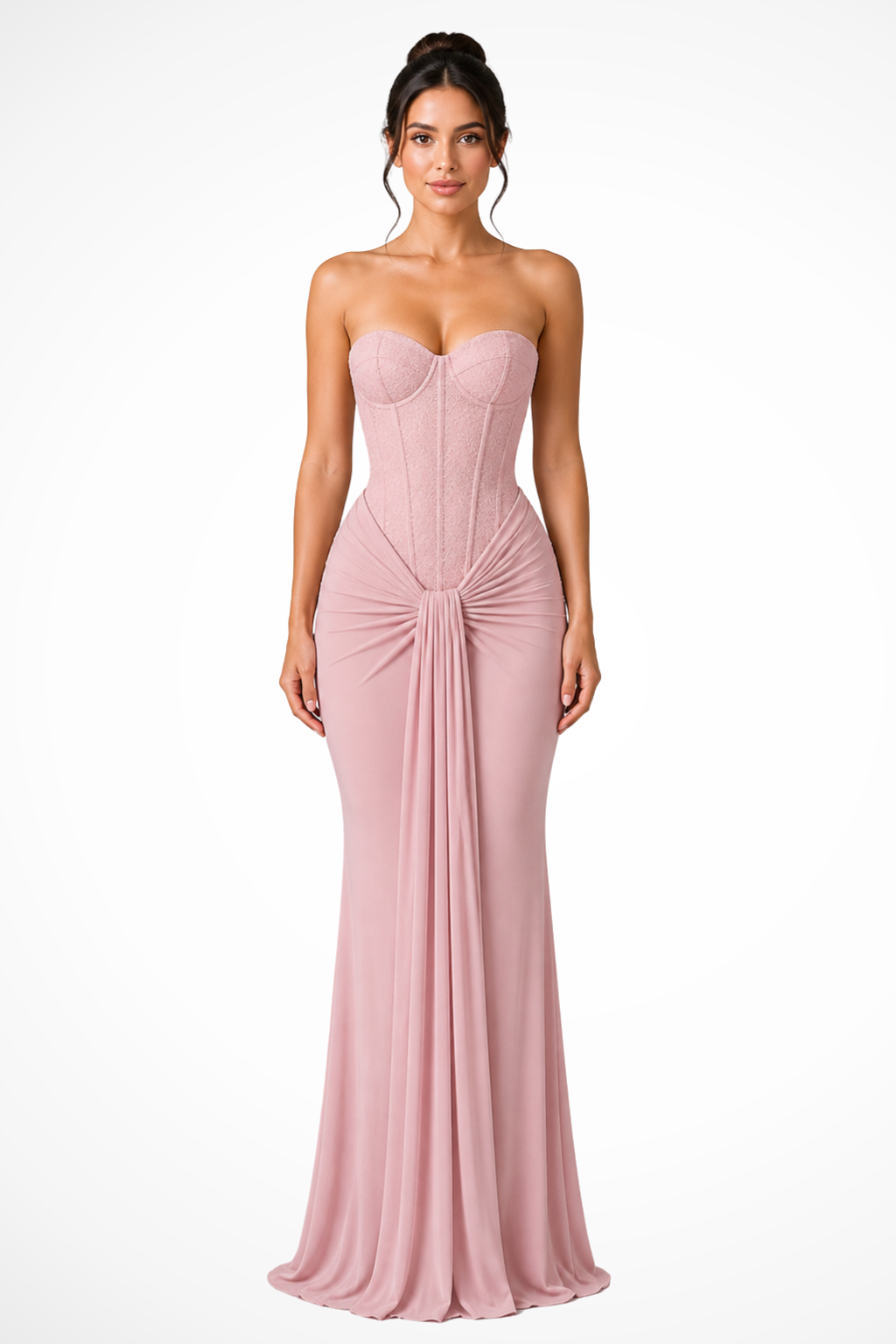 Robe Longue Femme Bustier Sculptant pour Élégantes et Occasions