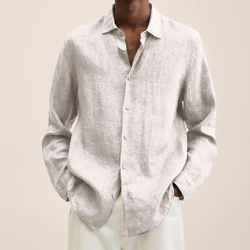 Men's casual long-sleeve shirt