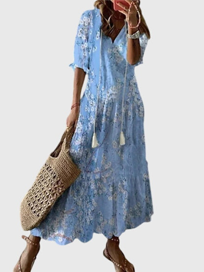Amalia | Robe d'été bohème vintage