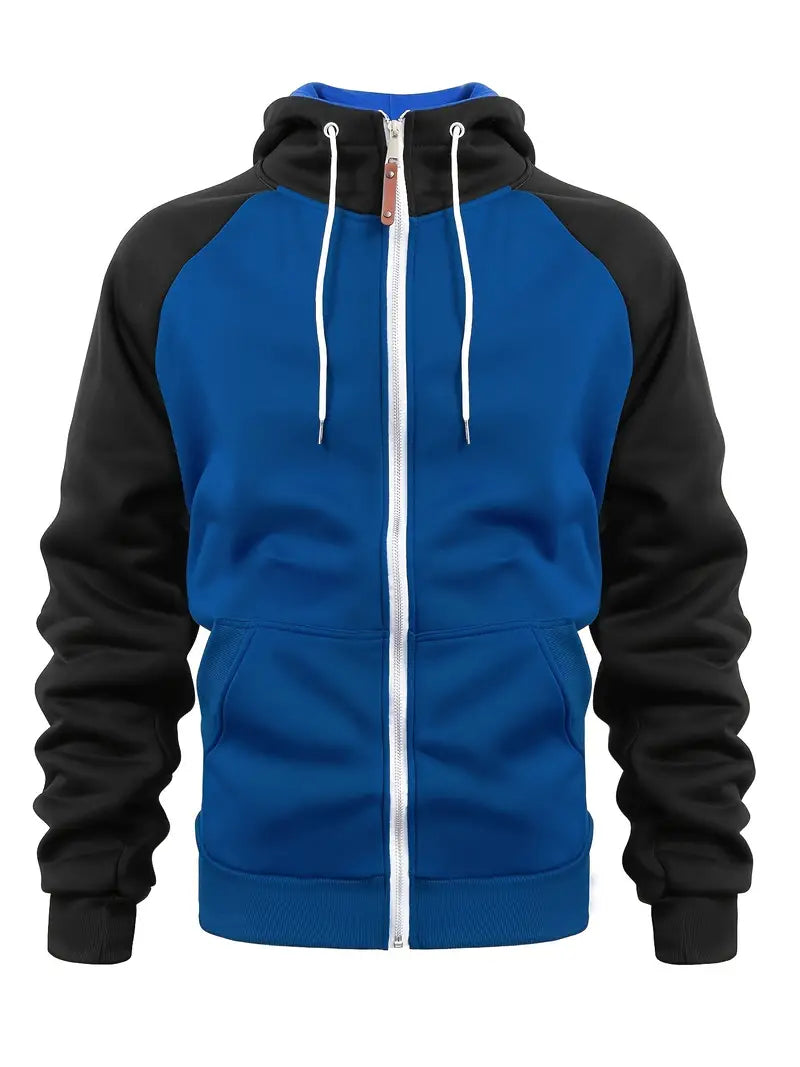 Men’s Casual and Comfortable Zip-Up Hoodie
