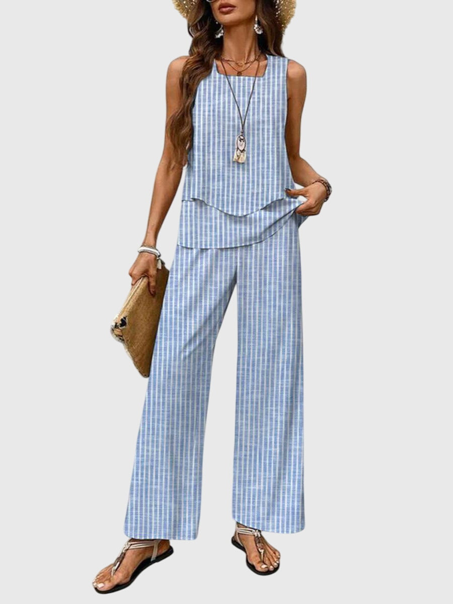 Brenda | Elegant Summer Two-Piece Set