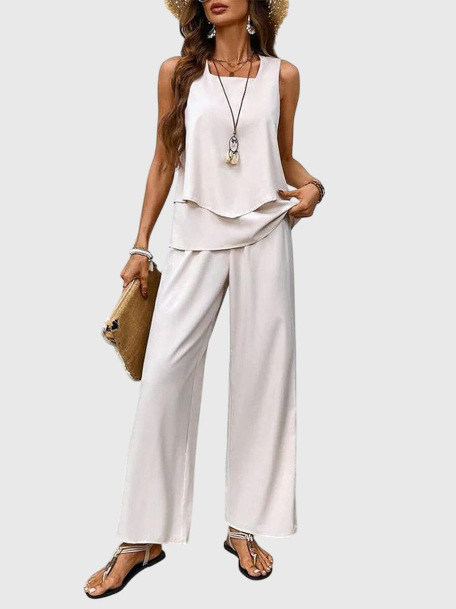 Brenda | Elegant Summer Two-Piece Set