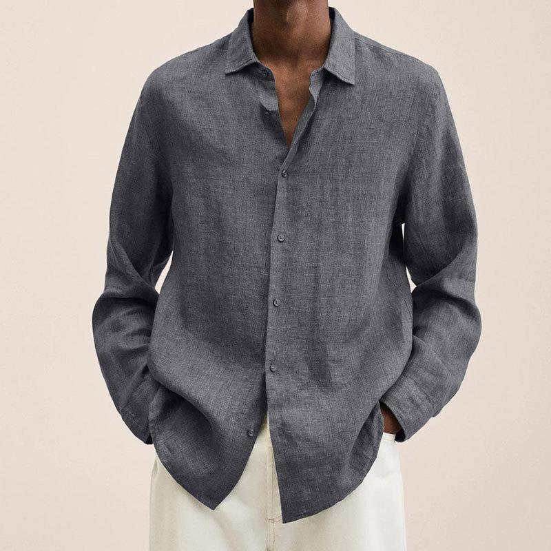 Men's casual long-sleeve shirt