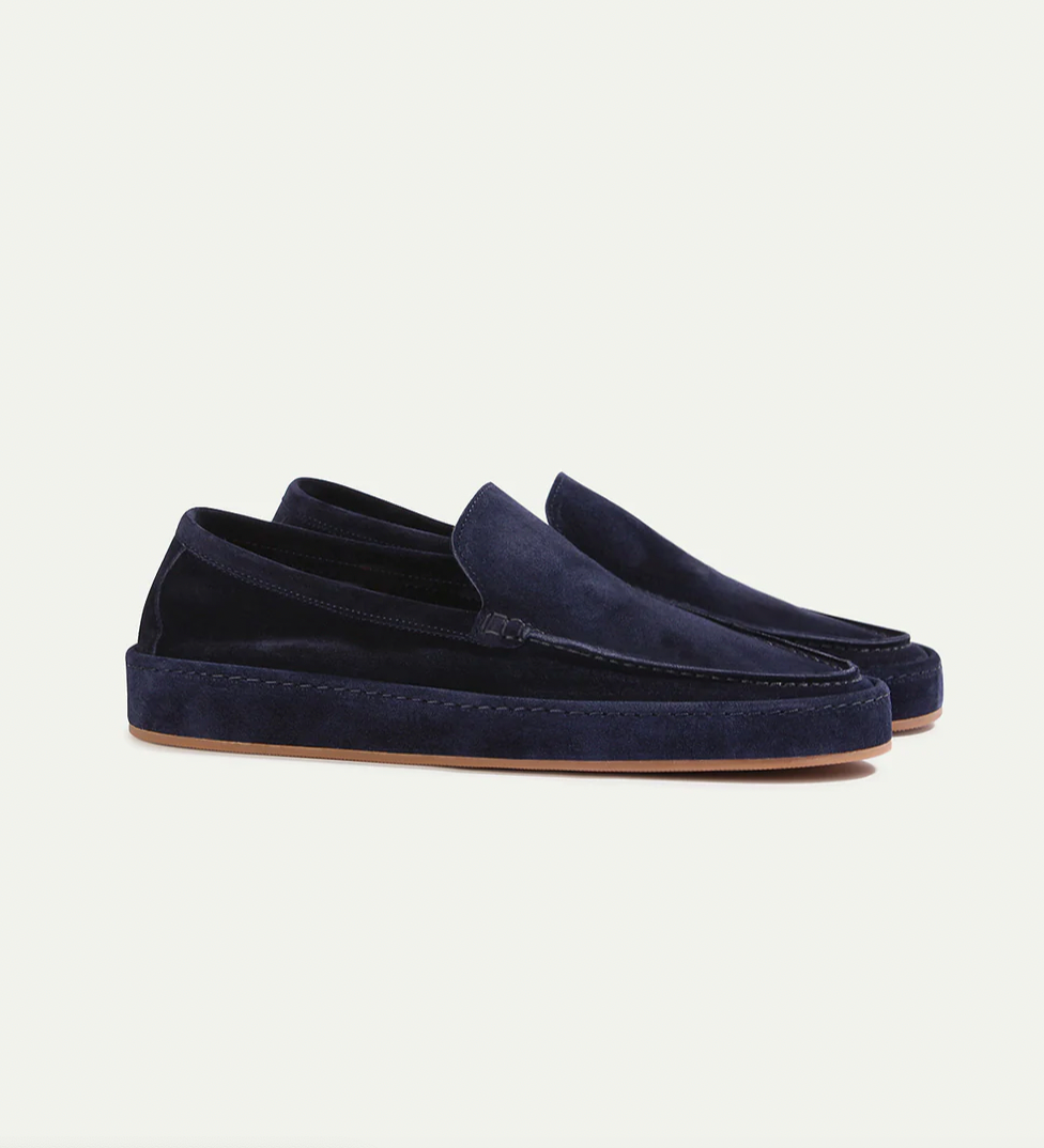 Mocassins Classiques Homme Style Daim