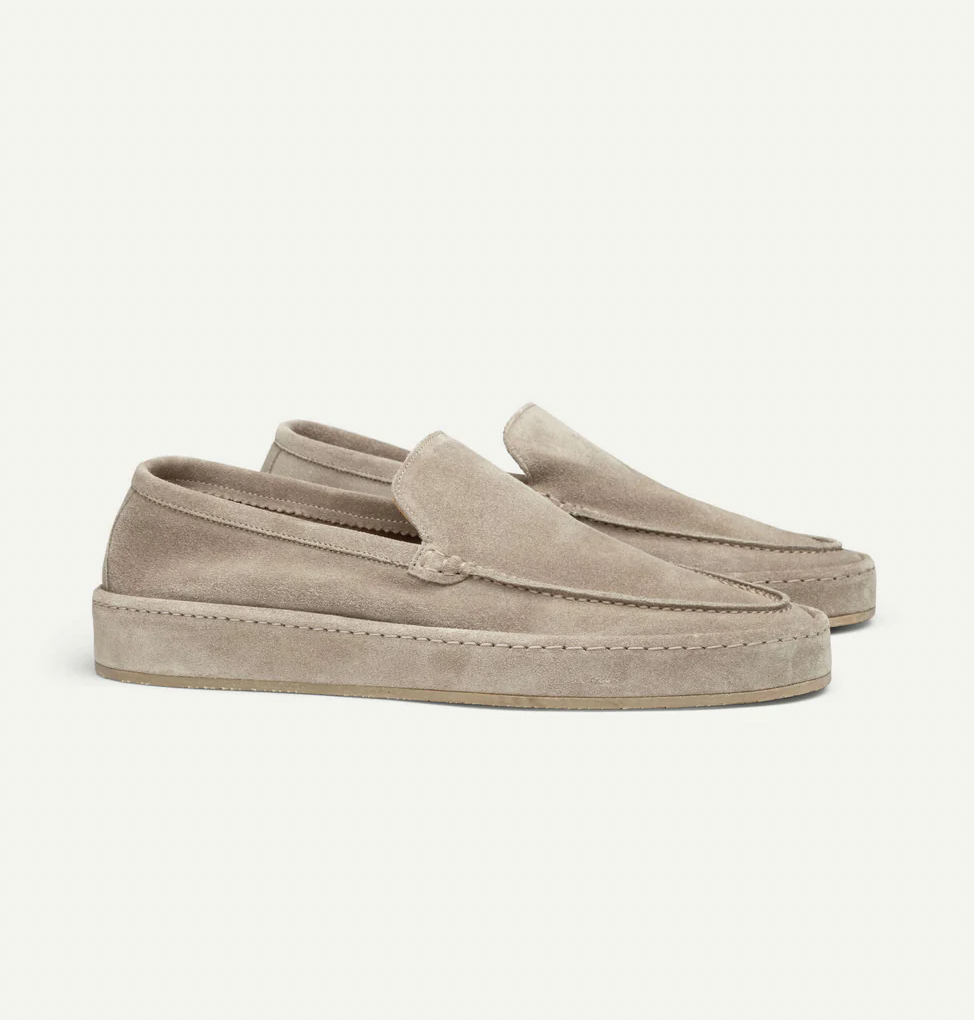Mocassins Classiques Homme Style Daim