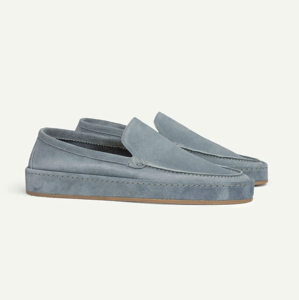 Mocassins Classiques Homme Style Daim