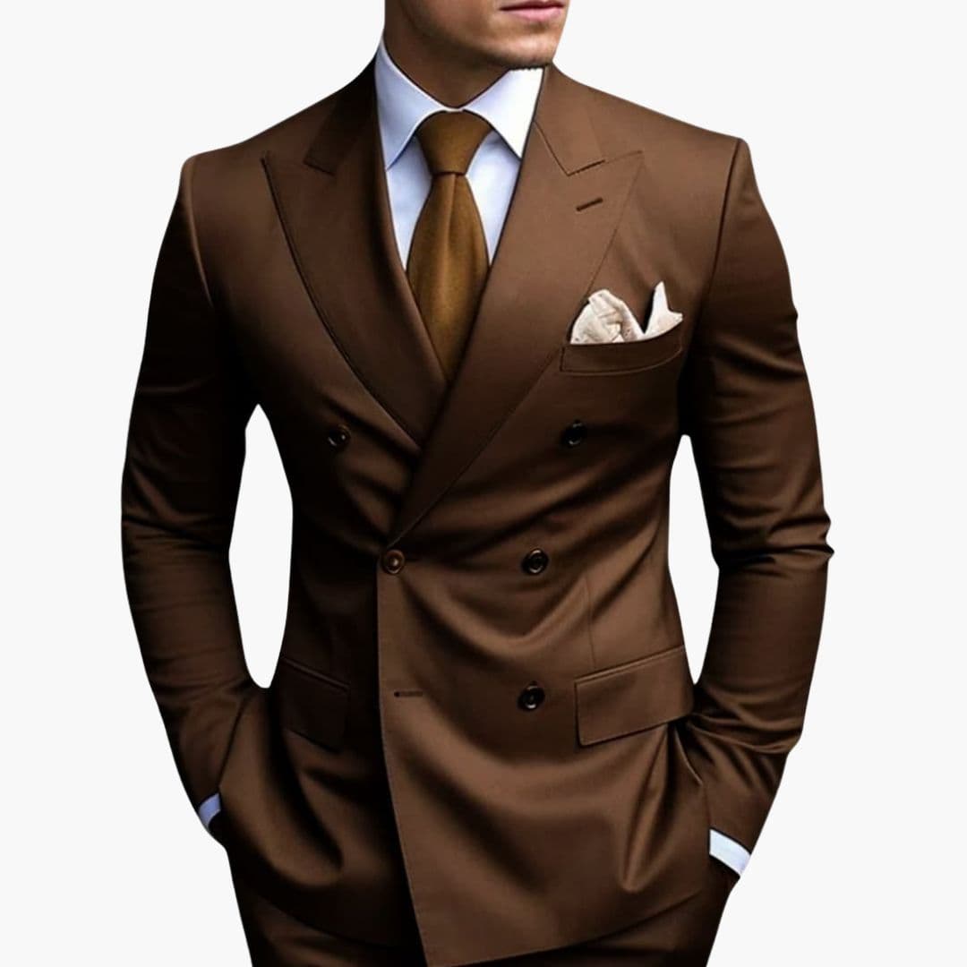 Costume Homme Élégant Veste et Pantalon