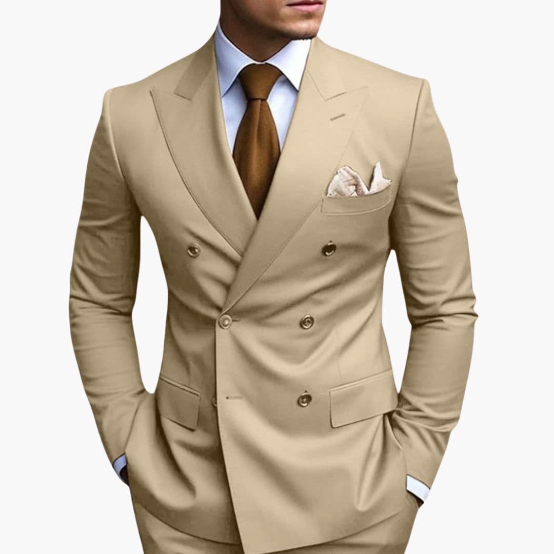 Costume Homme Élégant Veste et Pantalon
