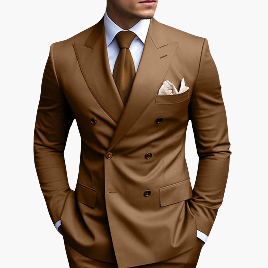 Costume Homme Élégant Veste et Pantalon